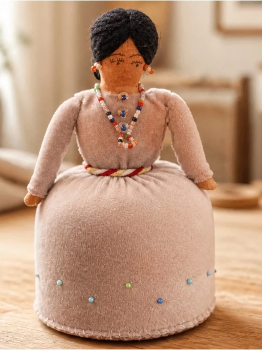 Handcrafted 6”Pin Cushion Doll